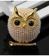 SB199 - Owl  pearl brooch
